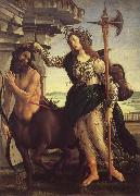 Sandro Botticelli, Minerva and the Kentaur